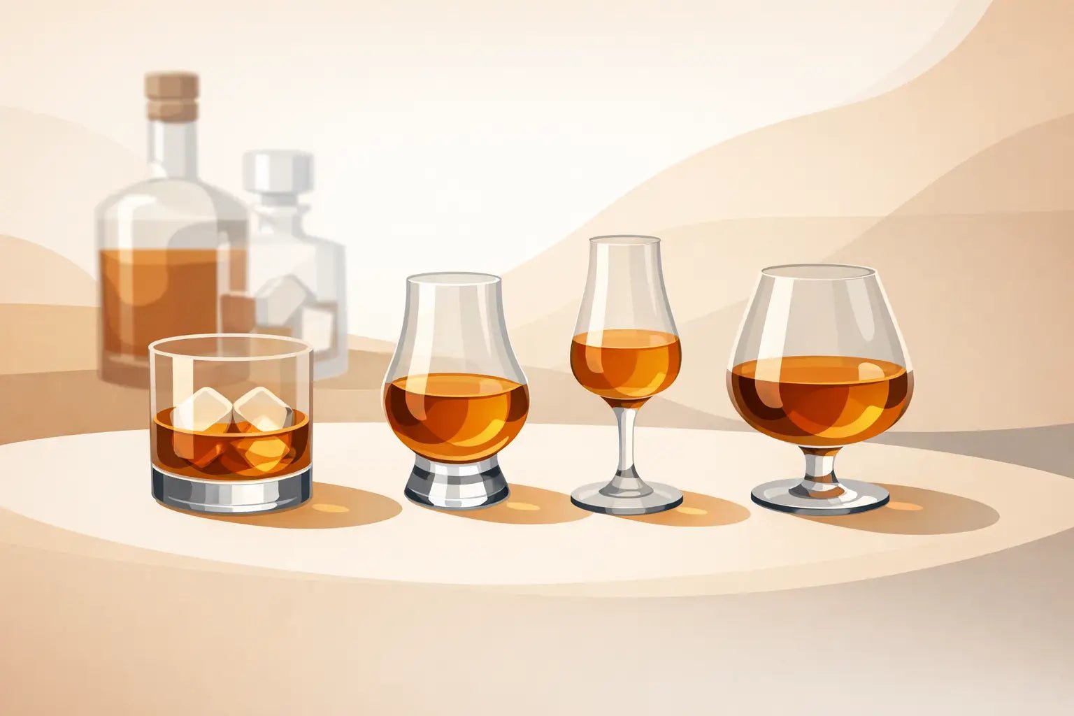 Glazen voor whisky proeverij kiezen - Glazen.nl