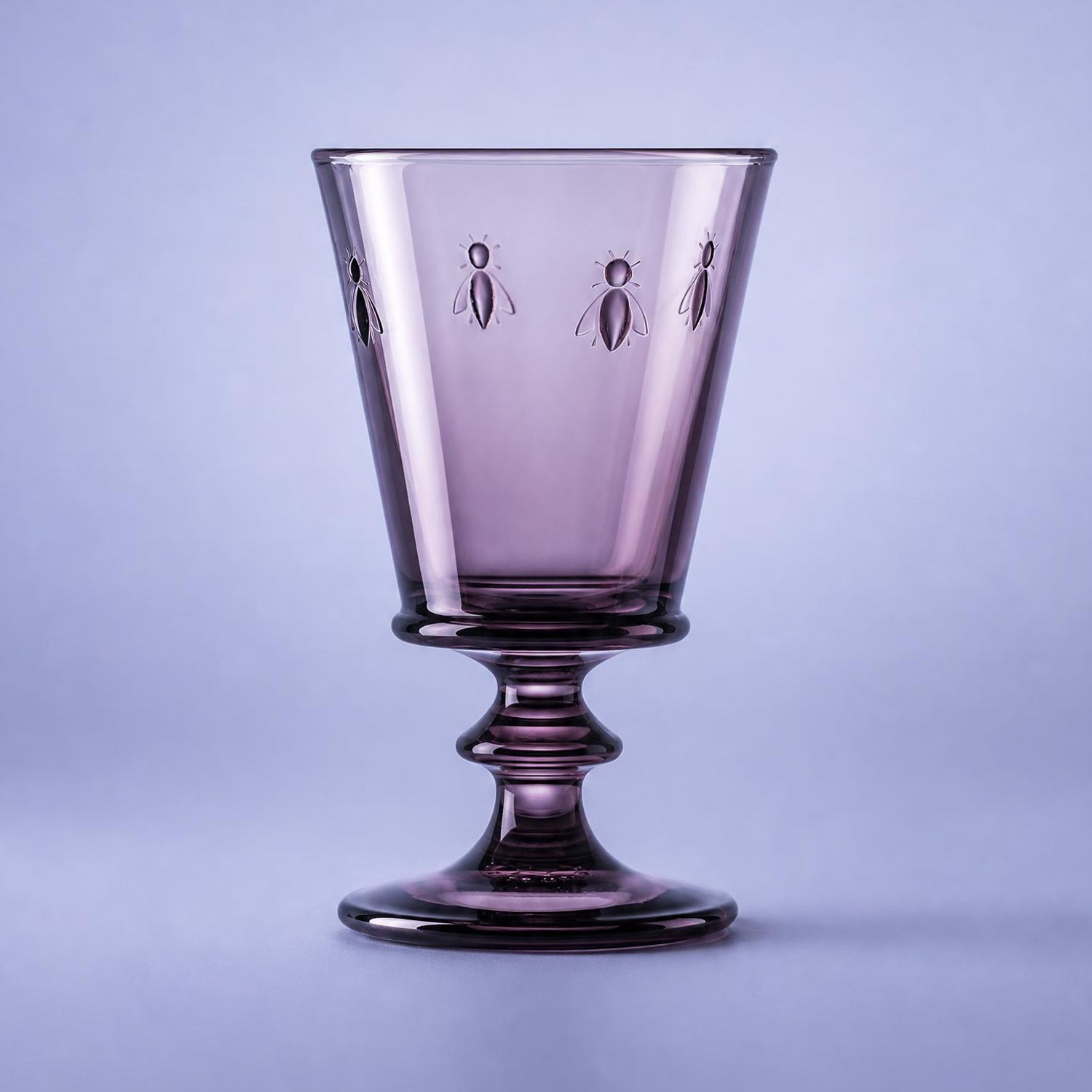 La Rochère Abeille Wijnglas 24 cl Aubergine - 6 Stuks - Glazen.nl