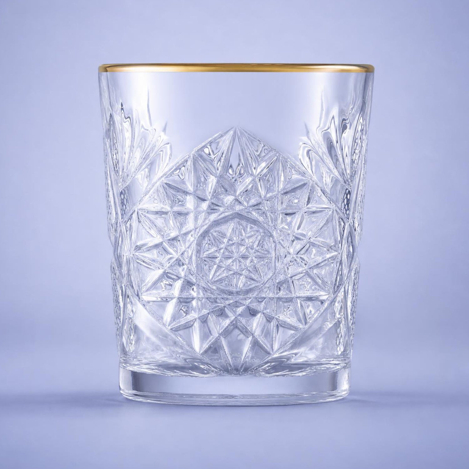 Onis Icon Tumbler 35 Cl Goud Rand - 6 Stuks - Glazen.nl