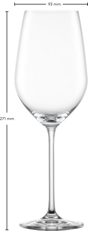 Schott Zwiesel Fortissimo-Bordeauxglas 63,2 Cl – 4 Stück