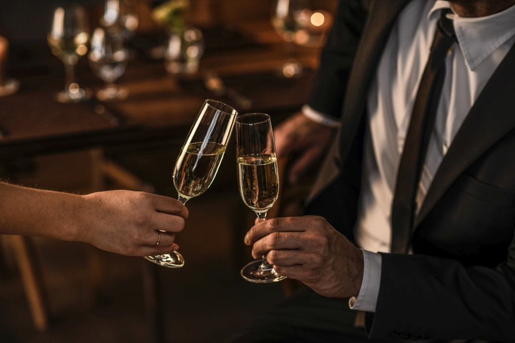 Schott Zwiesel For You Champagnerglas 21 Cl mit Moussierpunkt - 4 Stück