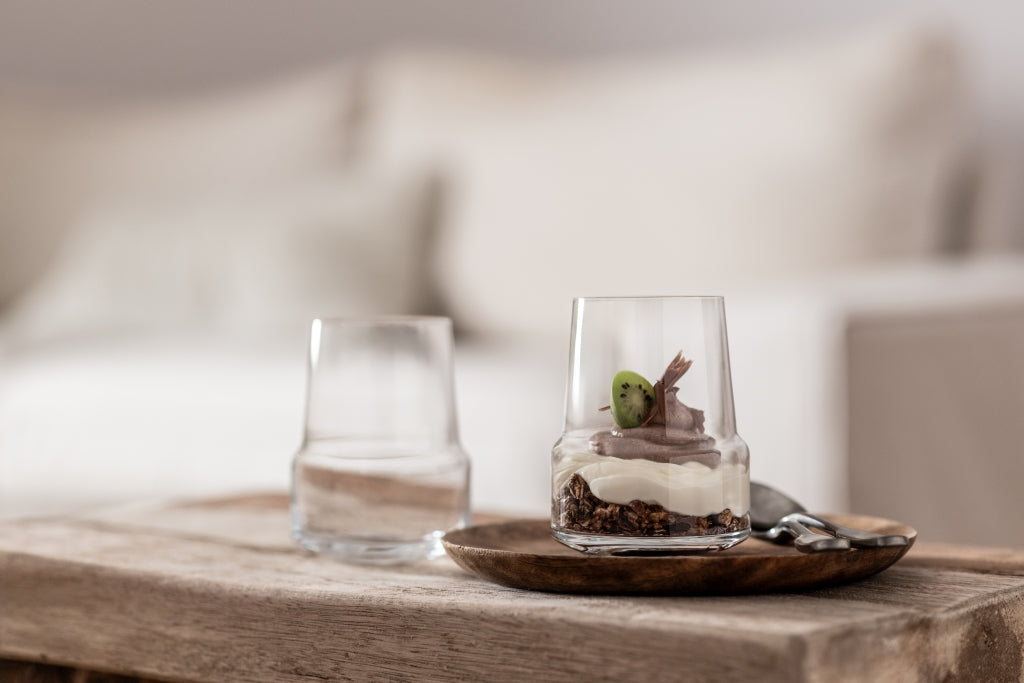 Zwiesel Glas Level Weißweintumbler 37,8 Cl mit Moussierpunkt – 2 Stück