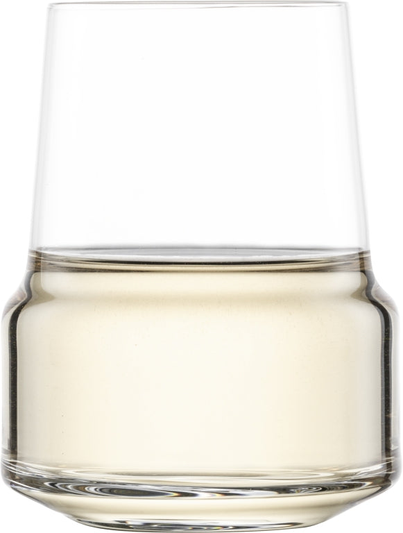 Zwiesel Glas Level Weißweintumbler 37,8 Cl mit Moussierpunkt – 2 Stück