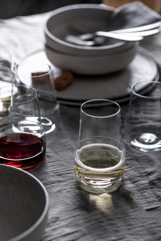 Zwiesel Glas Level Champagnertumbler 41,2 Cl mit Mousseurpunkt – 2 Stück
