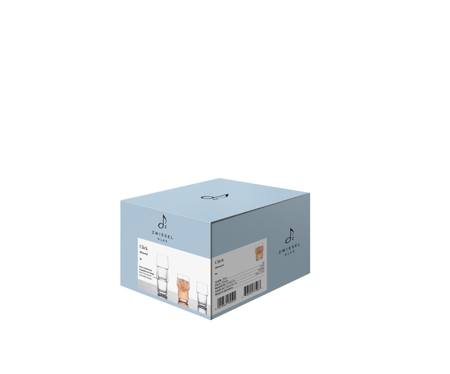 Zwiesel Glas Click Tumbler Allround 29,5 Cl – 4 Stück