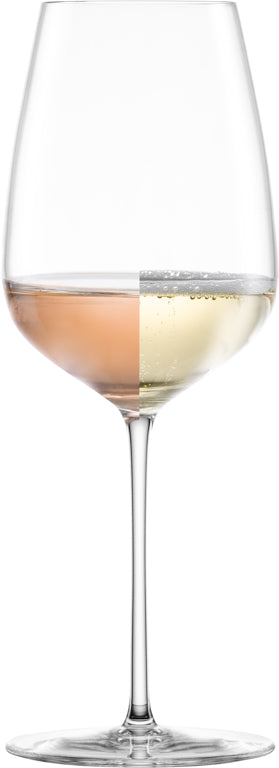 Zwiesel Glas Perfect Match Weinglas 51,4 Cl mit Moussierpunkt – 2 Stück