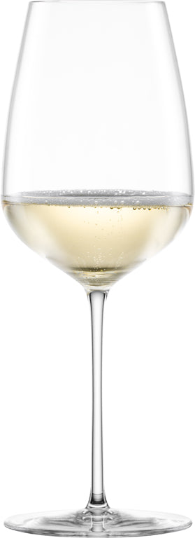 Zwiesel Glas Perfect Match Weinglas 51,4 Cl mit Moussierpunkt – 2 Stück