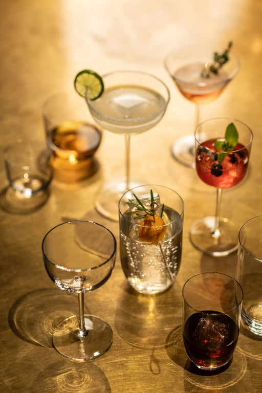 Zwiesel Glas Tone Cocktail Coupe Large 24.6 Cl with Sparkling Point - 4 Pieces