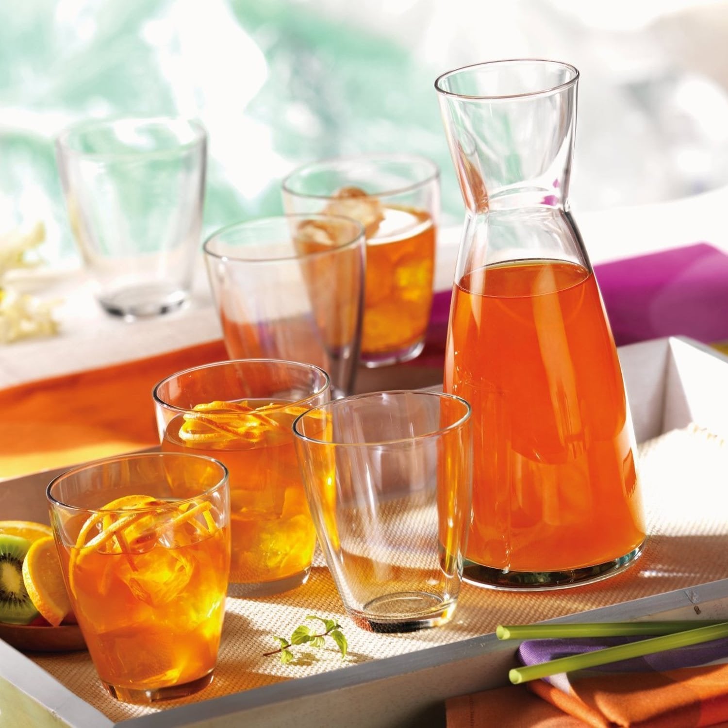 Bormioli Rocco Ypsilon Karaf 1,1 Liter - 6 Stuks - Glazen.nl