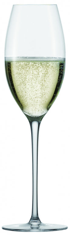 Zwiesel Glas Enoteca Champagne Glass 30,5 Cl with Mousse Point in Gift Packaging - 2 Pieces