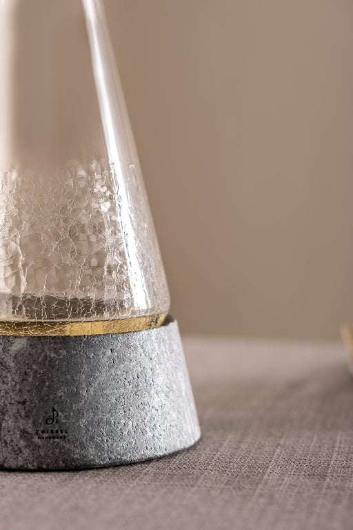 Zwiesel Glas Symbiosis Dekantierkaraffe 75 Cl mit Steinsockel