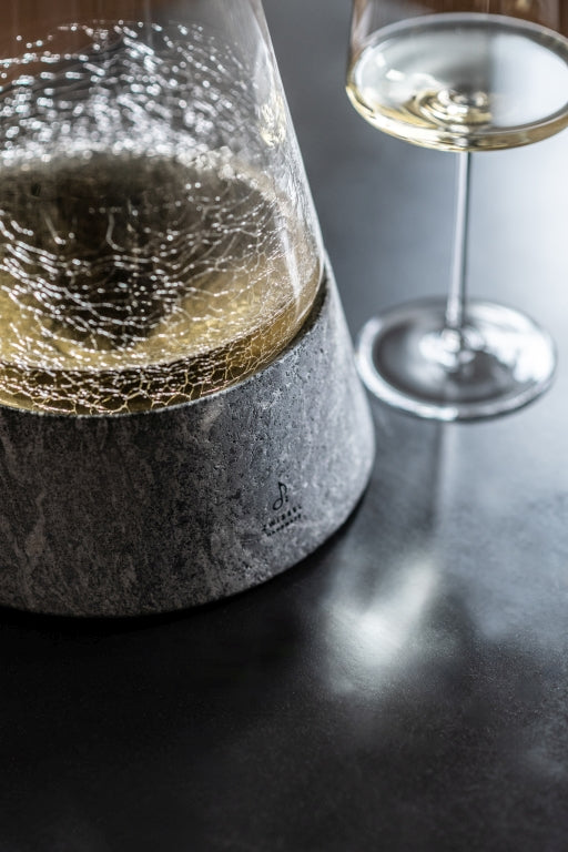 Zwiesel Glas Symbiosis Dekantierkaraffe 75 Cl mit Steinsockel