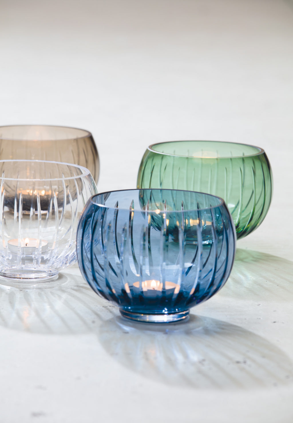 Zwiesel Glas Signum Windlicht 137 mm Rauchbraun