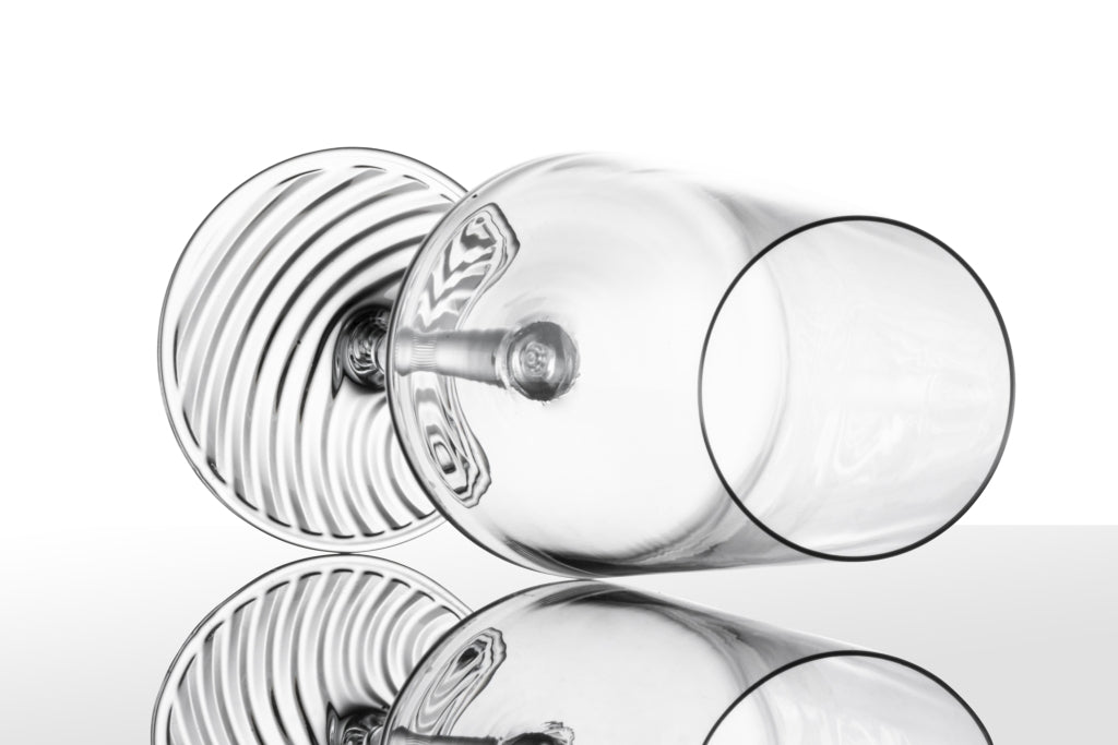 Zwiesel Glas Echo Champagnerglas 39,5 Cl mit Moussierpunkt – 4 Stück