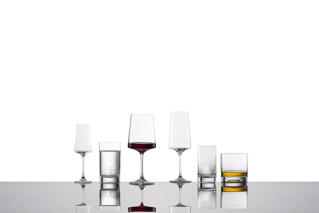 Zwiesel Glas Echo Champagnerglas 39,5 Cl mit Moussierpunkt – 4 Stück