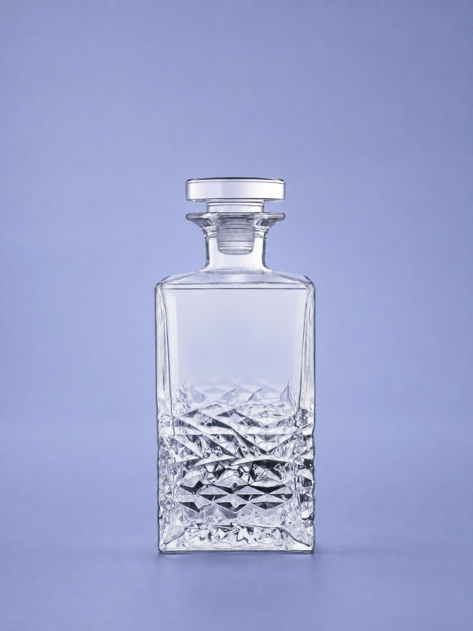Luigi Bormioli Mixology Dekantierkaraffe Textures 75 cl mit luftdichtem Verschluss