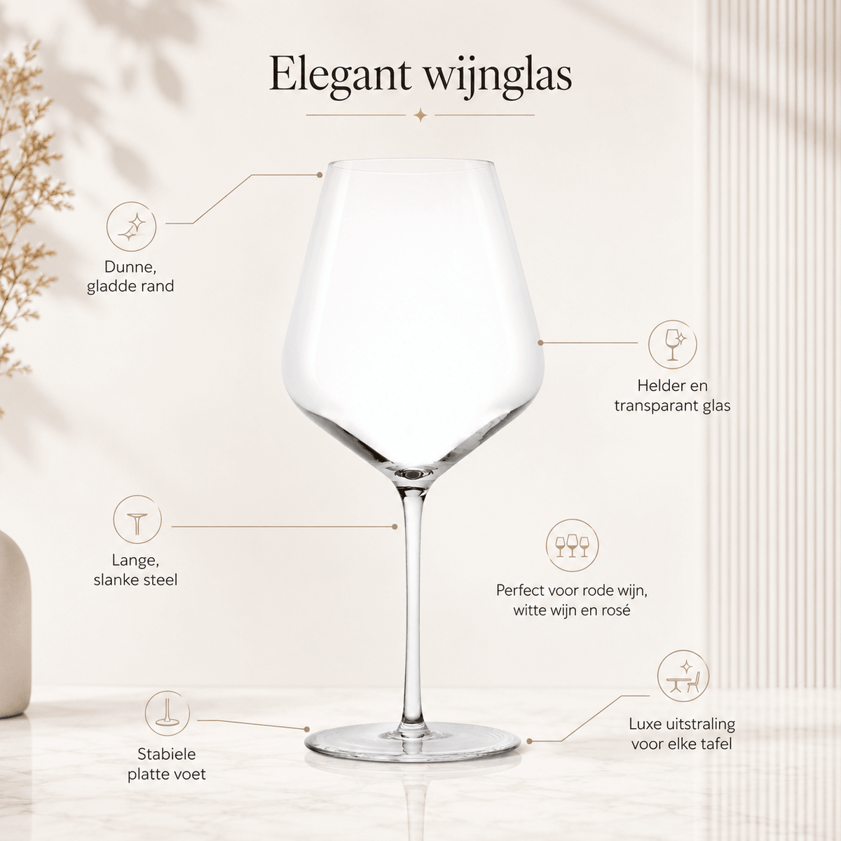 Stölzle Lausitz Starlight Wijnglas 82 Cl - 6 Stuks - Glazen.nl