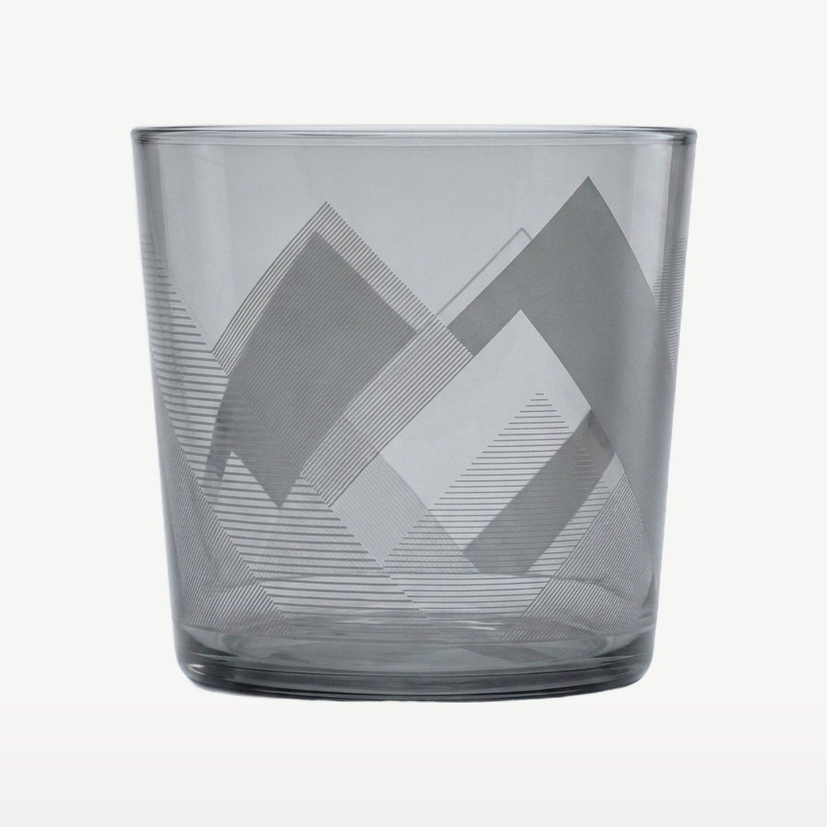 L.S.A. Peaks Tumbler 31 Cl Grijs - 4 Stuks - Glazen.nl