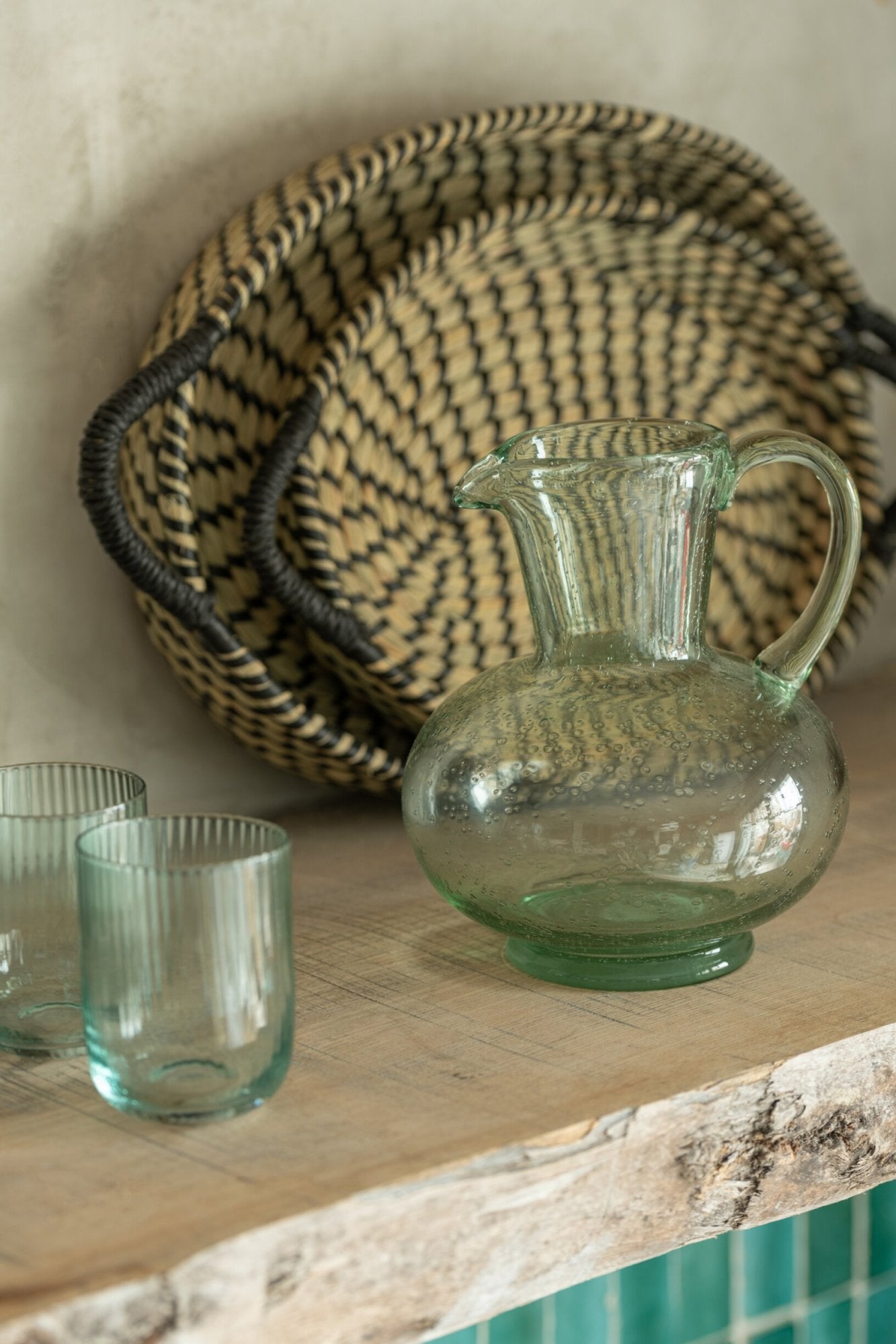 J-Line Kyle Wasserglas Mint