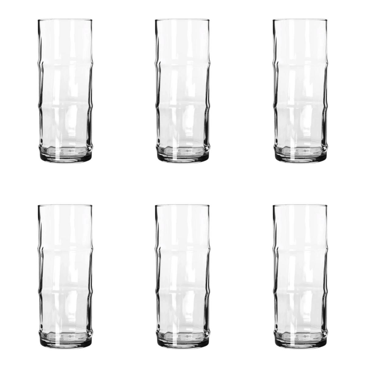 Onis Bamboo Longdrinkglazen 47.5 Cl - 6 Stuks - Glazen.nl