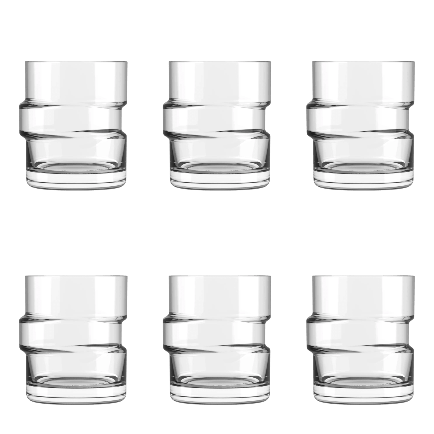 Onis The Glitch Tumbler 35,5 Cl - 6 Stuks - Glazen.nl