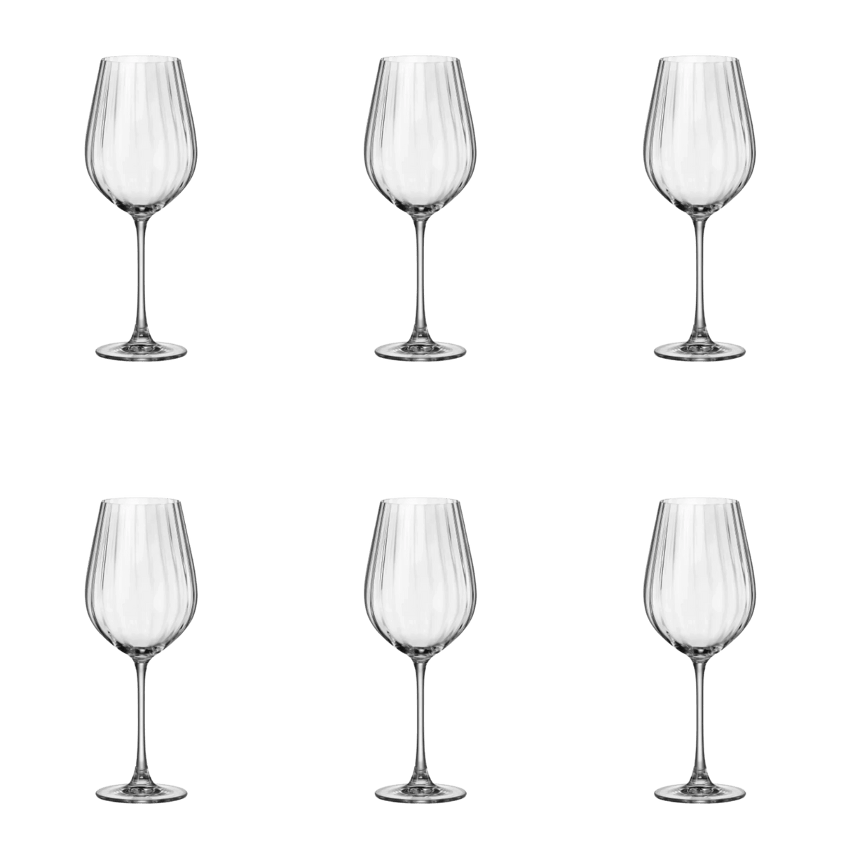 Nuform Optic Wijnglazen 65 Cl - 6 Stuks - Glazen.nl