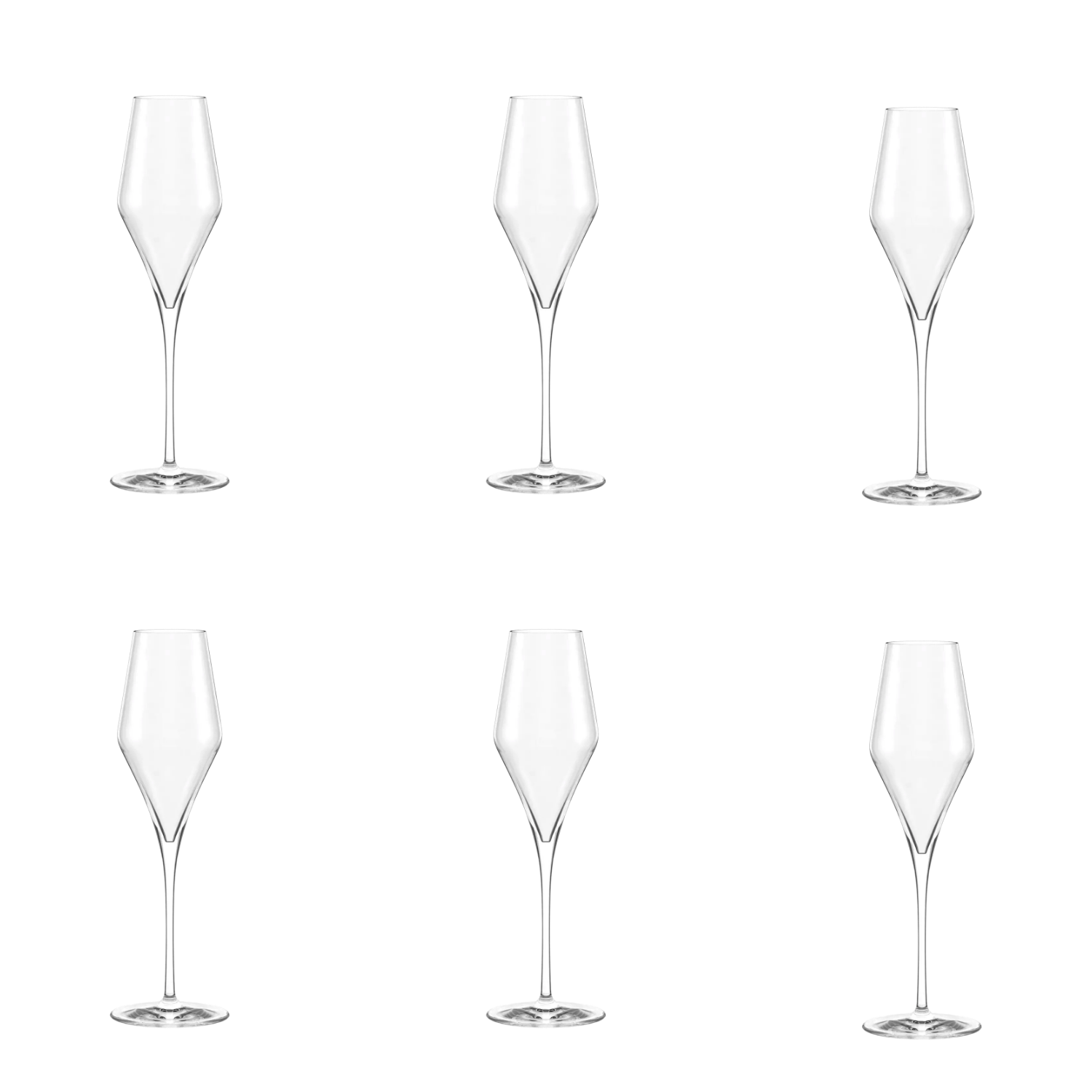 Stölzle Lausitz Quatrophil Champagnerflöte 29 cl - 6 Stück