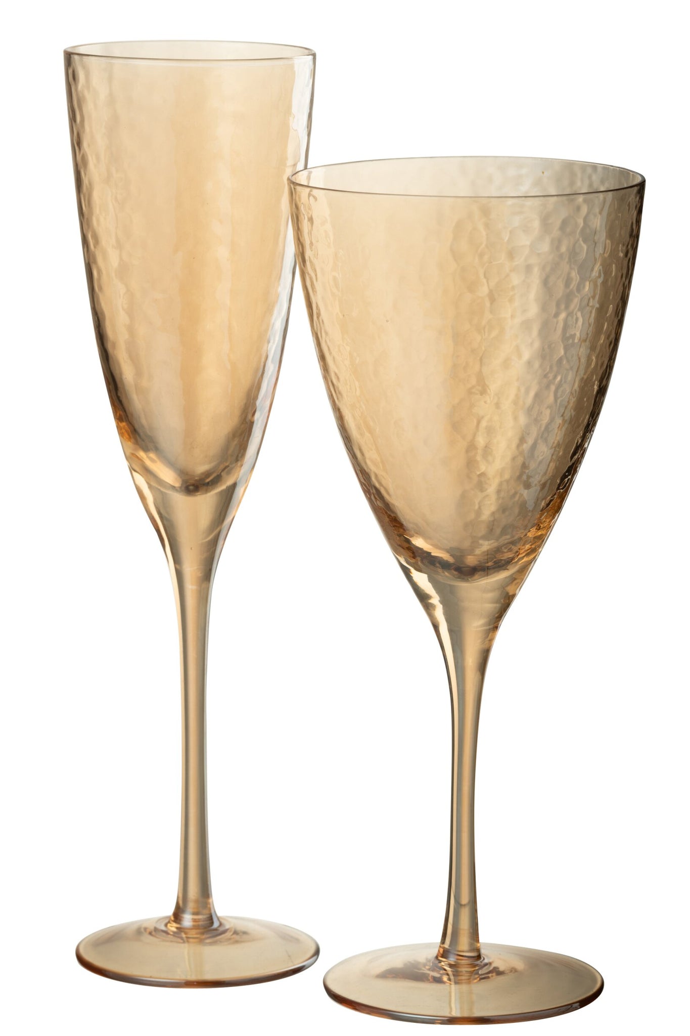 J-Line Champagnerglas Goldfarben