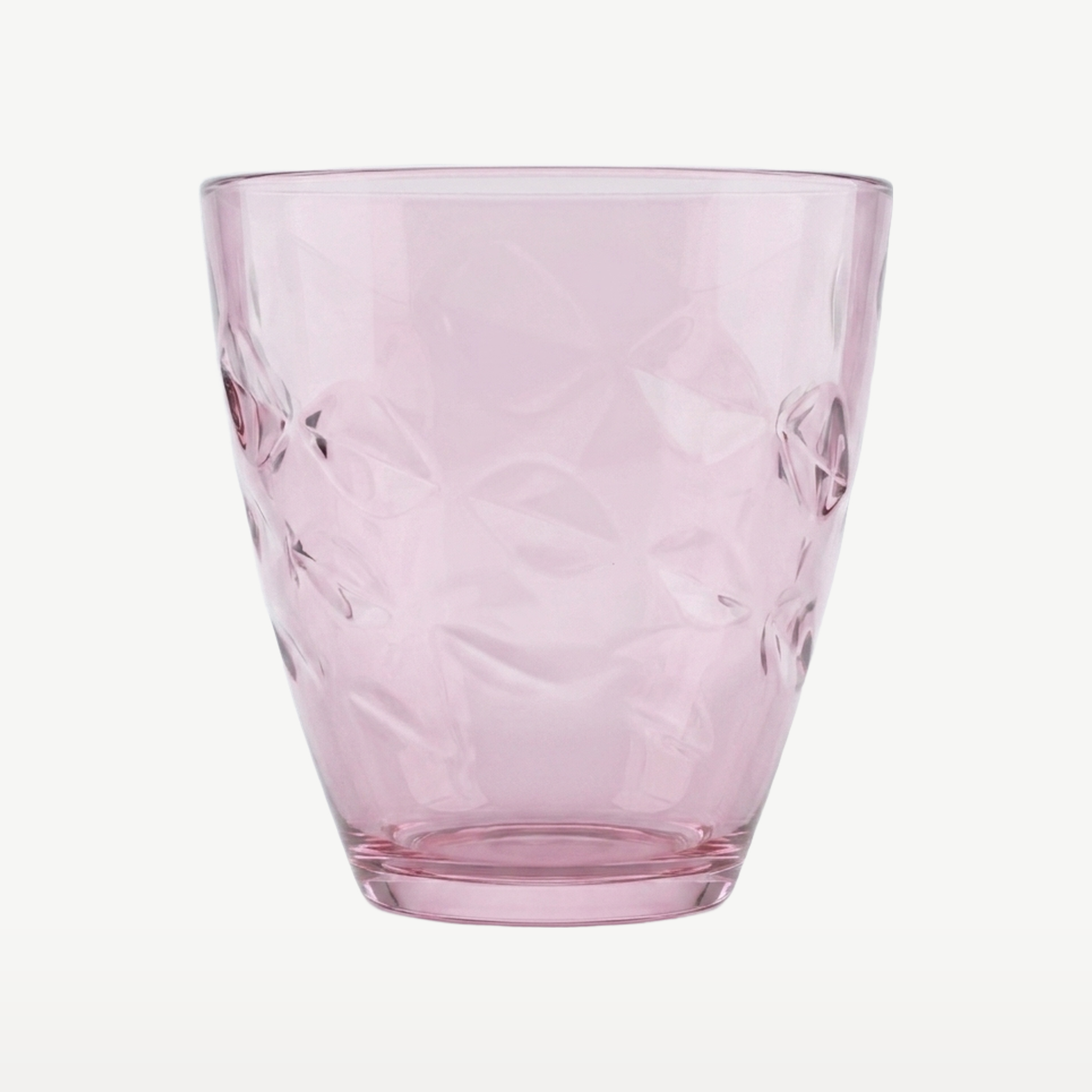 Bormioli Rocco Flora Tumbler 25 Cl Roze - 6 Stuks - Glazen.nl