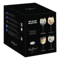 Luigi Bormioli Gin-Glas Selection 4Pcs – Bach 60 Cl – Roma 80,5 Cl – Diamante 65 Cl – Mixology 80 Cl – 4 Stück