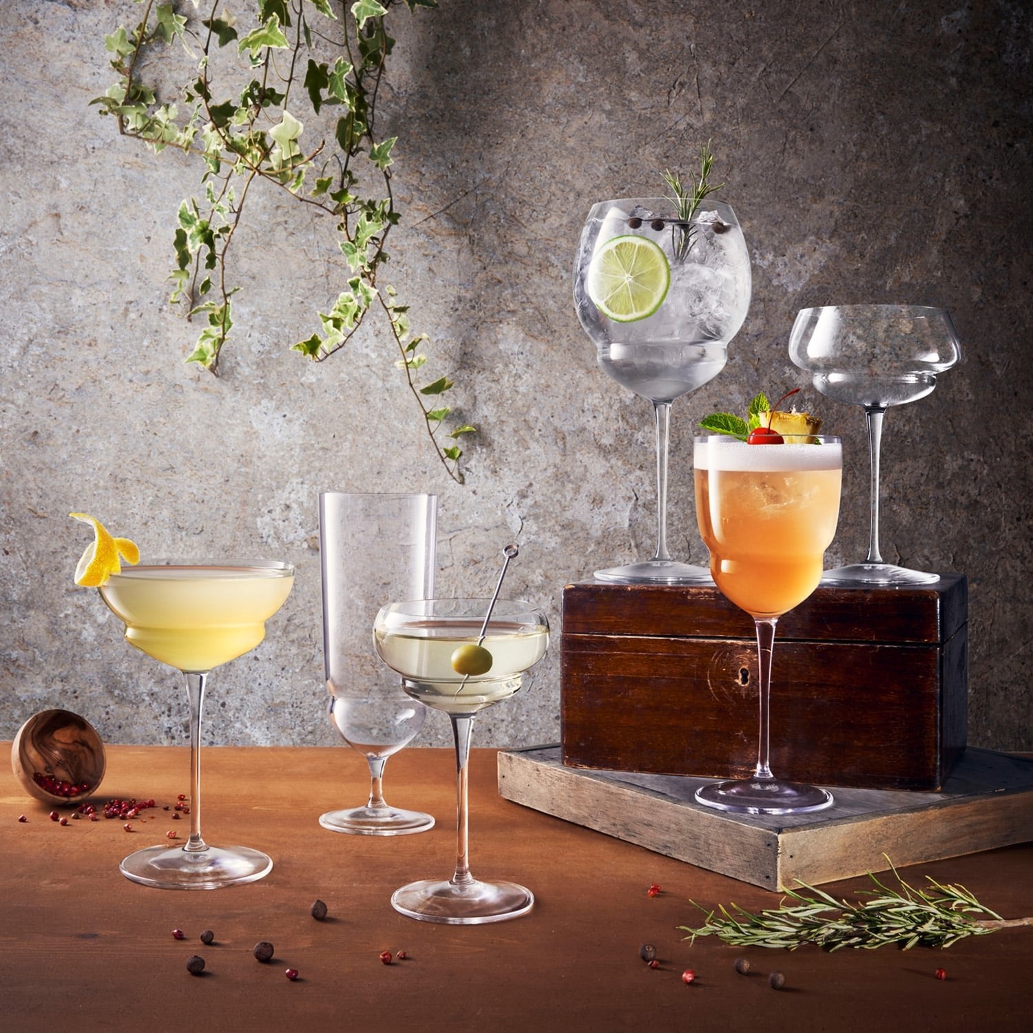 Luigi Bormioli Backdoor'20S Cocktailglas 17 Cl Nick & Nora - 6 Stuks - Glazen.nl