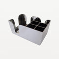 Bar Professional Barcaddy Chrom, 6 Fächer, 24 cm