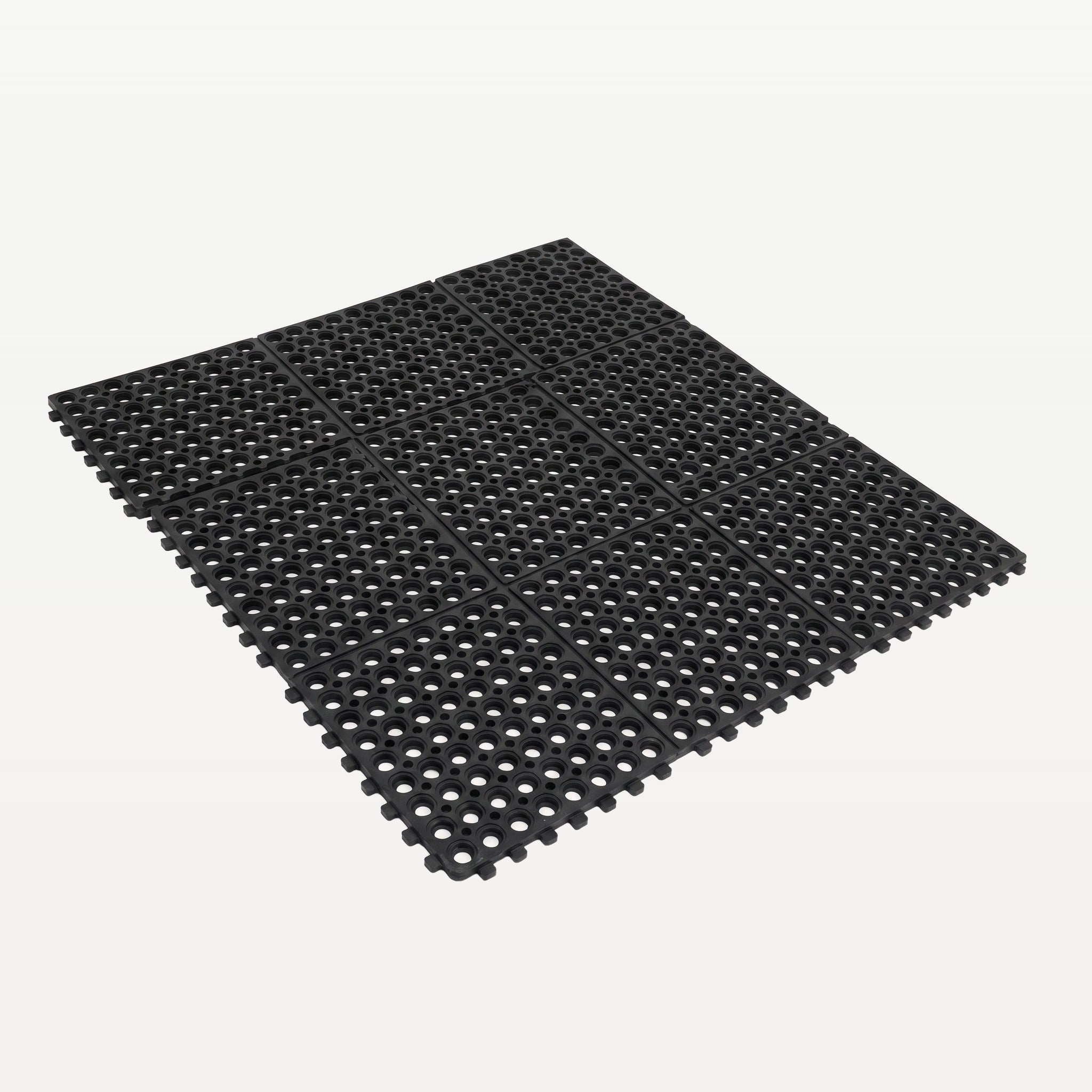 Bar Professional Vloermat Rubber Antislip 91x91 cm