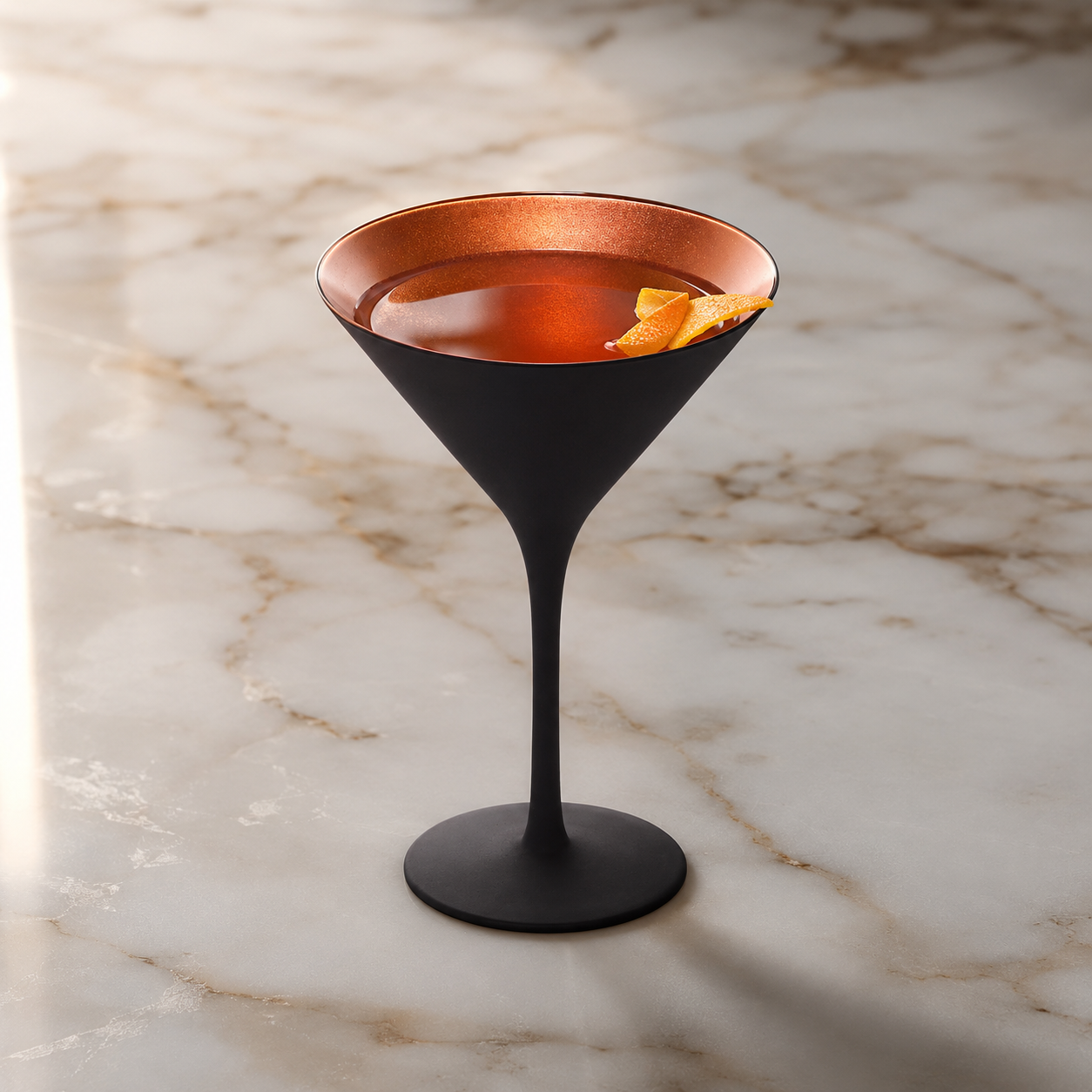Stölzle Lausitz Elements Cocktailglas 24 cl Schwarz - 6 Stück