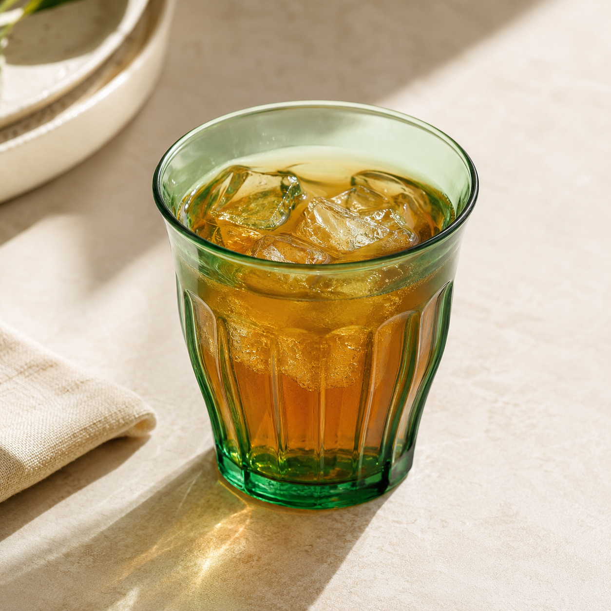 Duralex Picardie Trinkbecher 25 cl Grün – 6 Stück