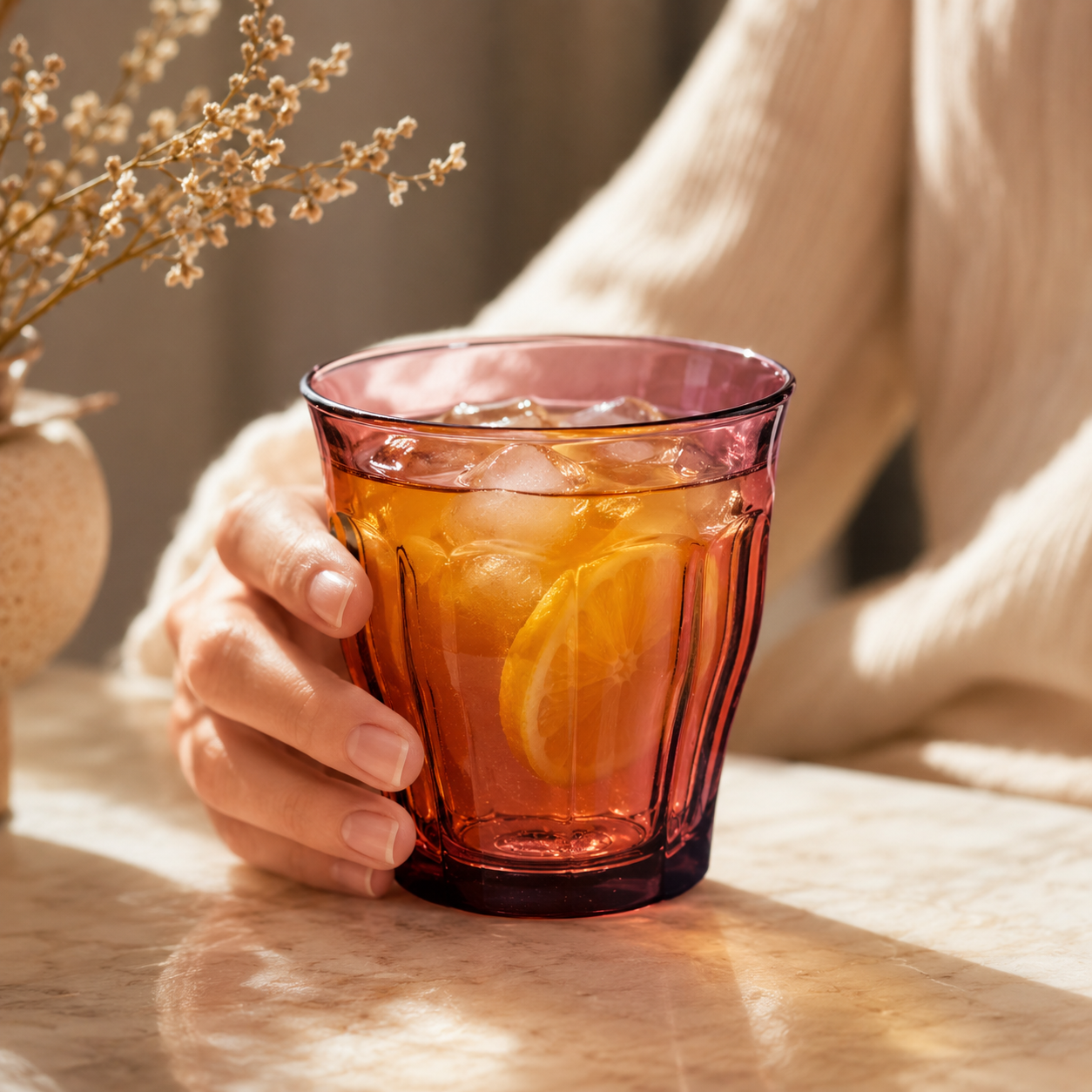 Duralex Picardie Trinkbecher 25 cl Lila – 6 Stück