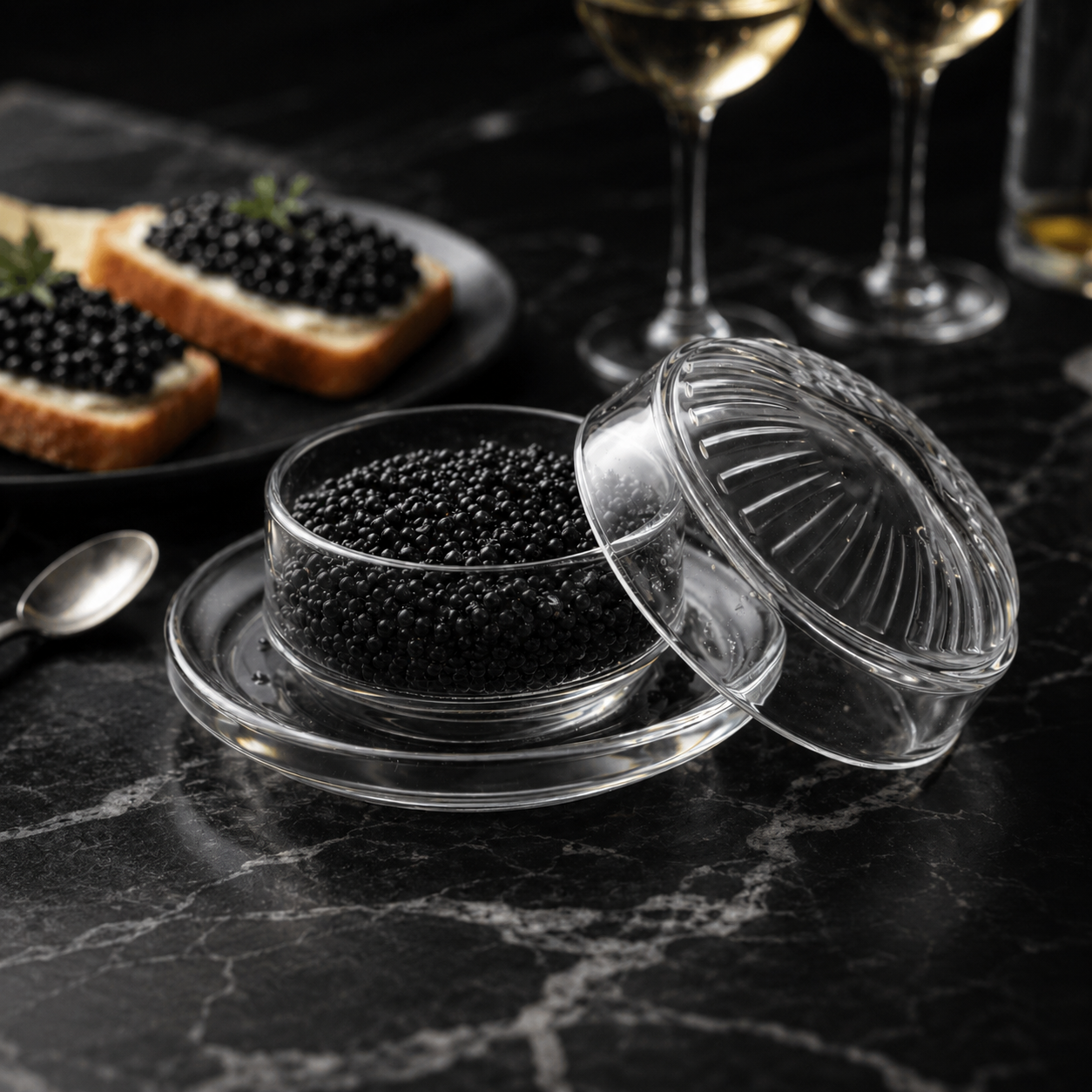 La Rochere Butterdose mit Deckel 7 cl Ouessant – 1 Stück
