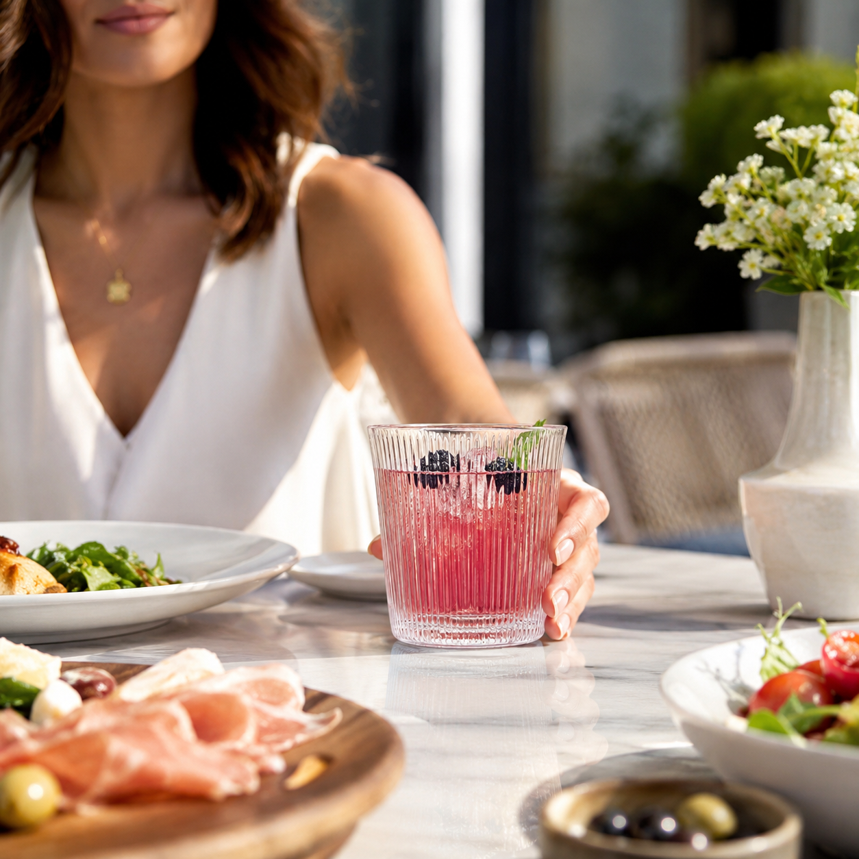 Onis Bloom Tumbler 26,5 Cl – 6 Stück