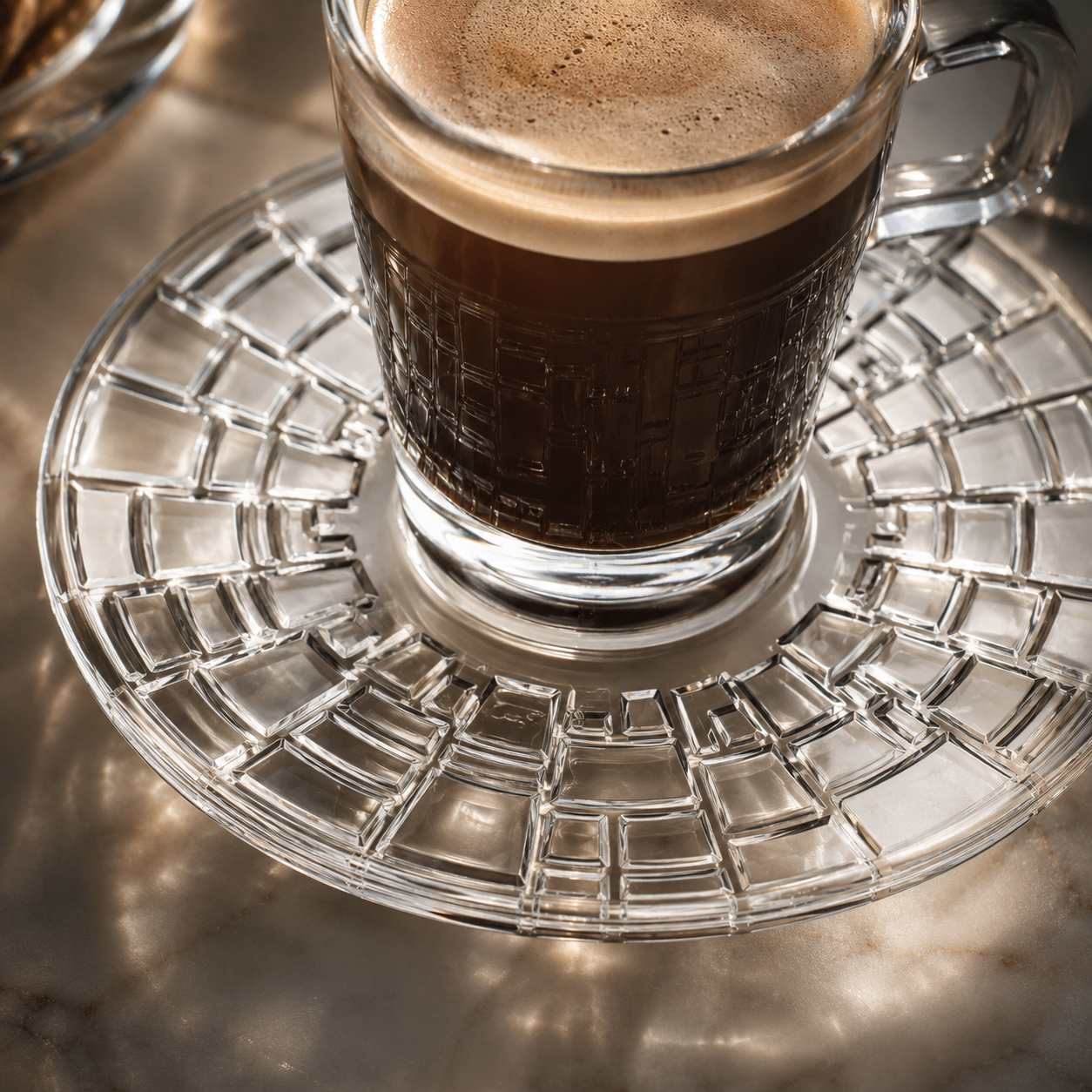 RCR Etna Untertasse für Teeglas - 6 Stück