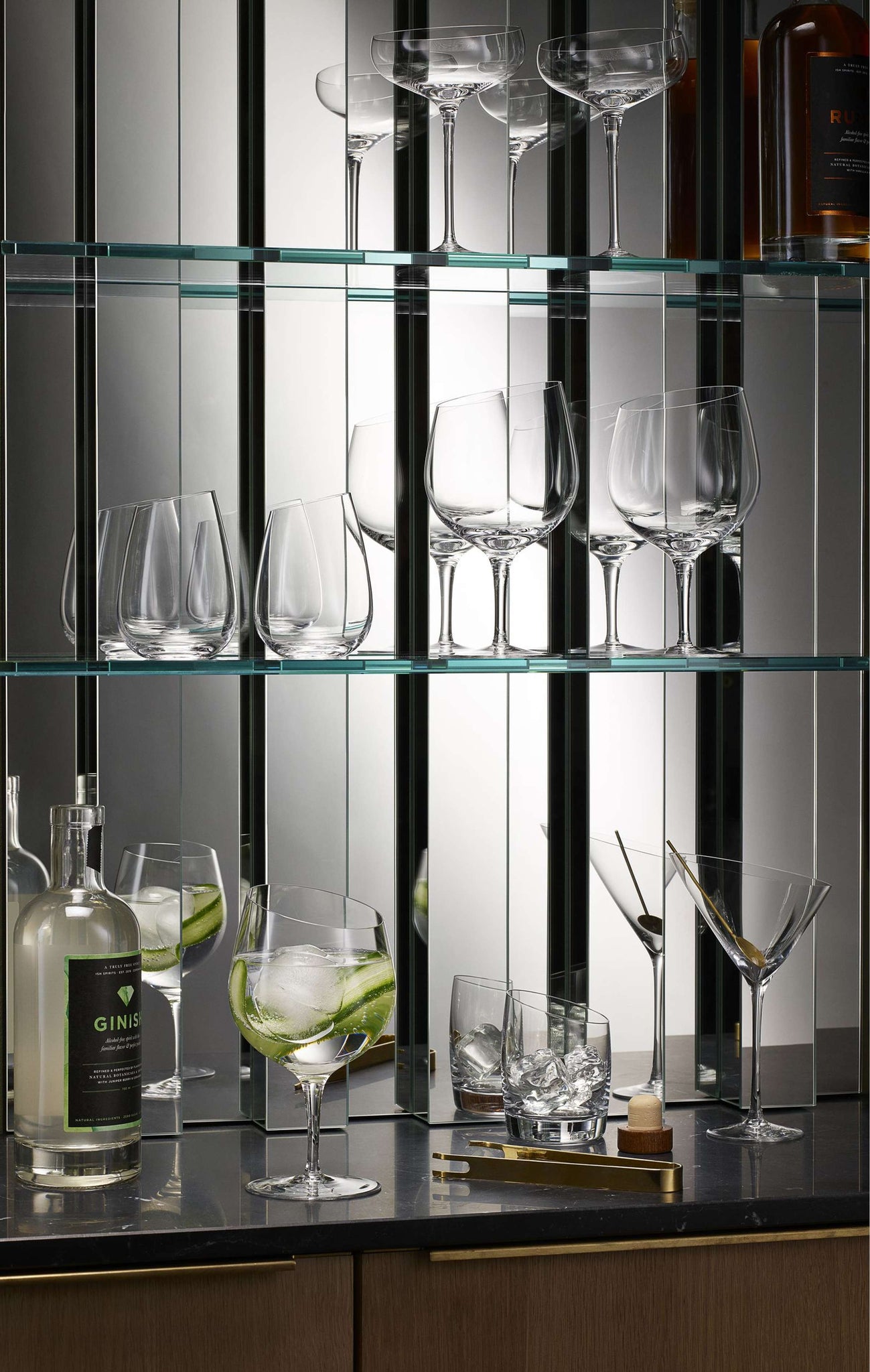 Eva Solo Wasserglas mit schrägem Rand 38 Cl