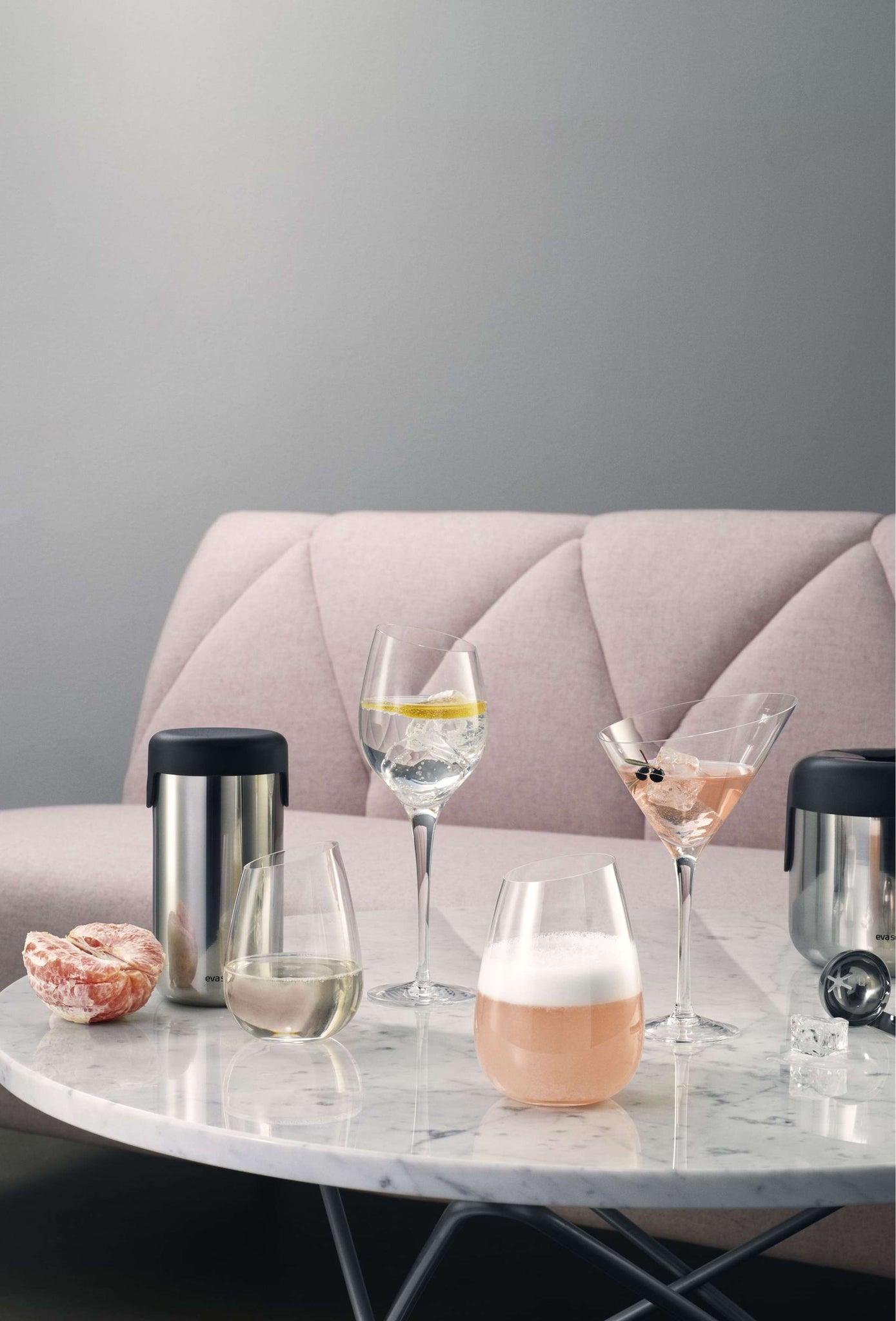 Eva Solo Wasserglas mit schrägem Rand 48 Cl