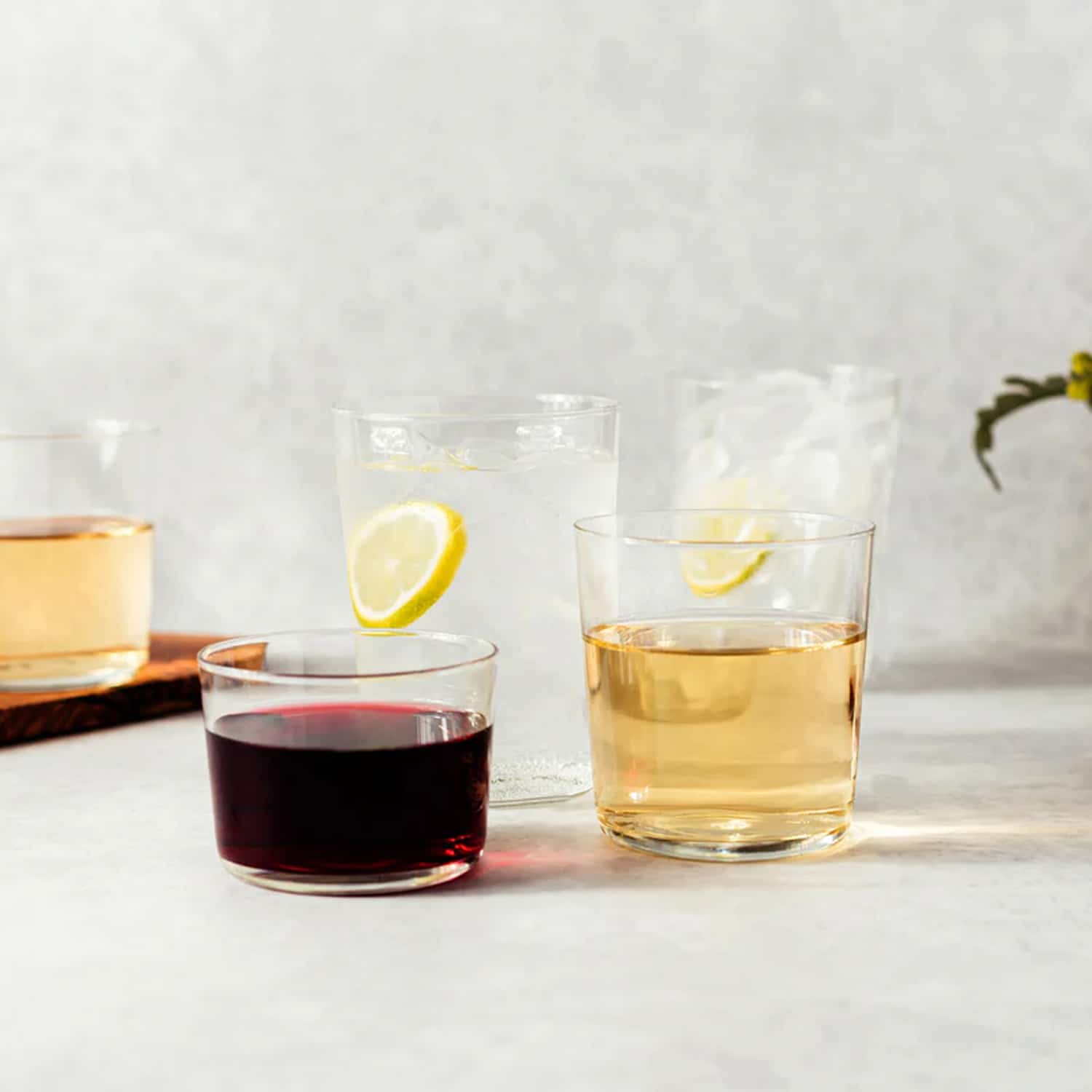 Onis Cidra Tumbler 37 Cl Grijs - 6 Stuks - Glazen.nl