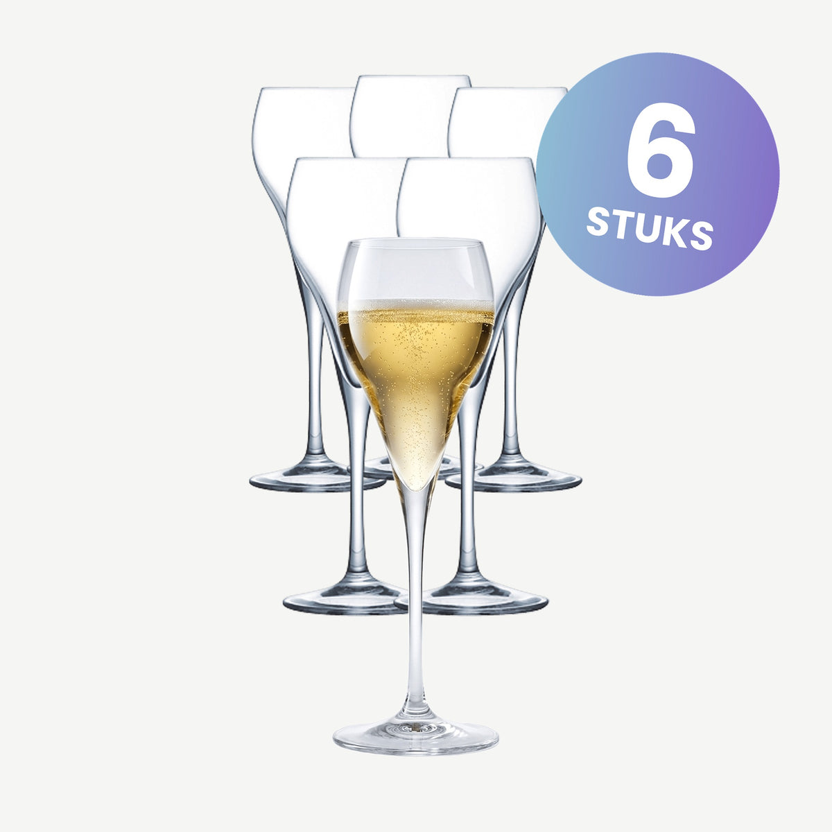 Arcoroc Brio Champagneglas / Flute 9,5 Cl - set van 6 glazen