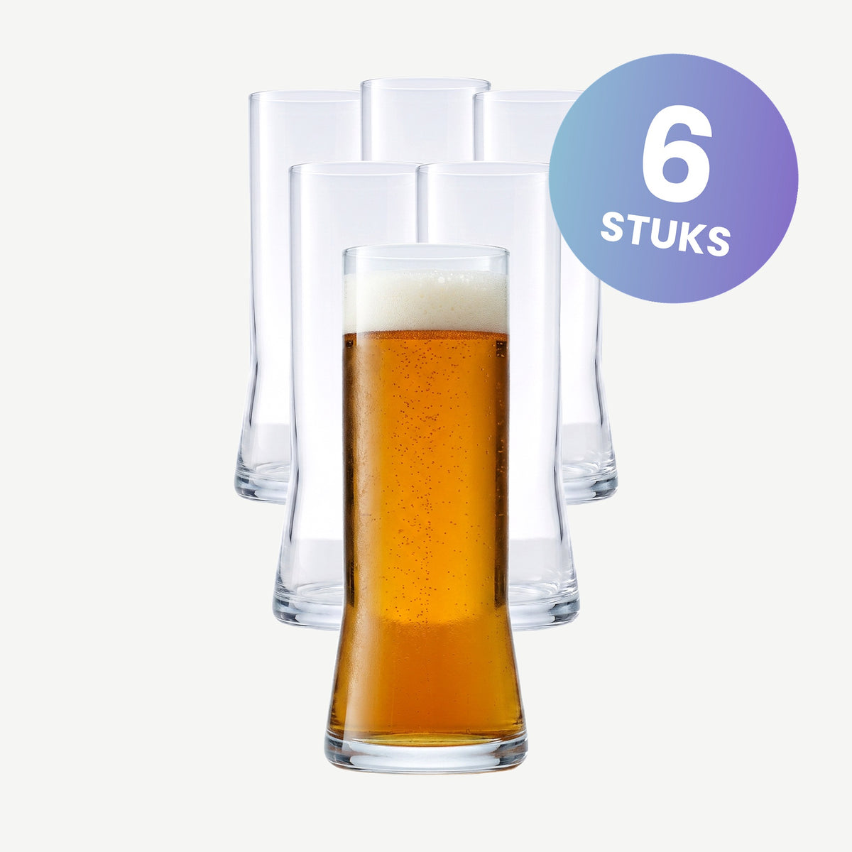 Arcoroc Fusion Bierglas 47 Cl - set van 6 glazen