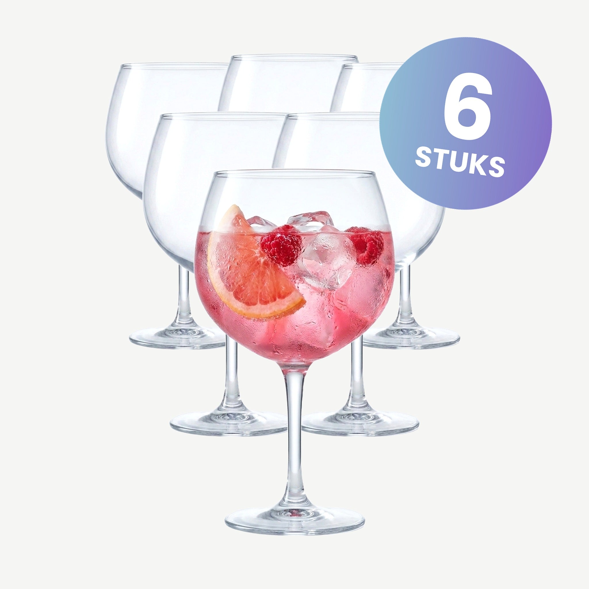 Arcoroc Vina Gin Tonic Glas 70 Cl - set van 6 glazen