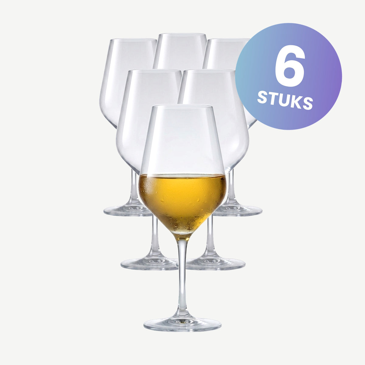 Bar Professional Backstage Wijnglas Kunststof 47 Cl - set van 6 glazen
