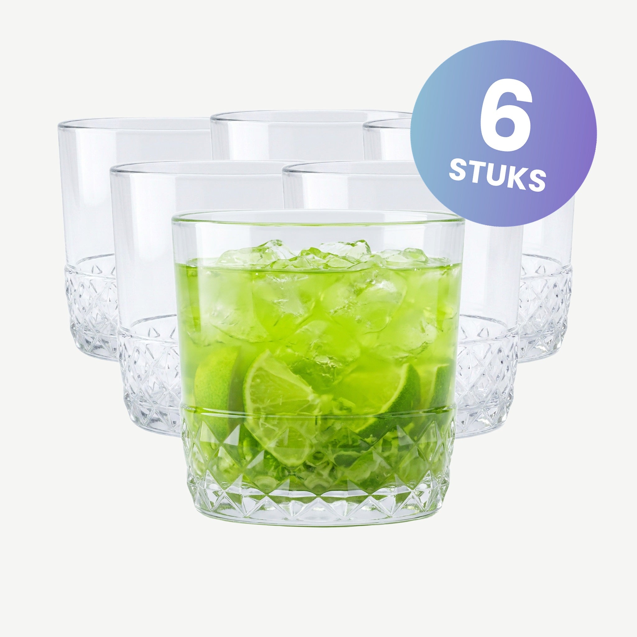 Bormioli Rocco America'20S Tumbler 30 Cl - set van 6 glazen