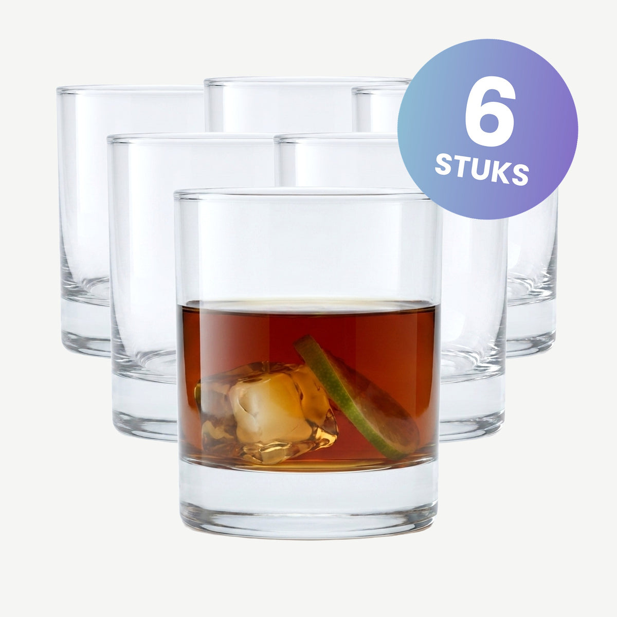 Bormioli Rocco Gina Tumbler 25 Cl Fb - set van 6 glazen