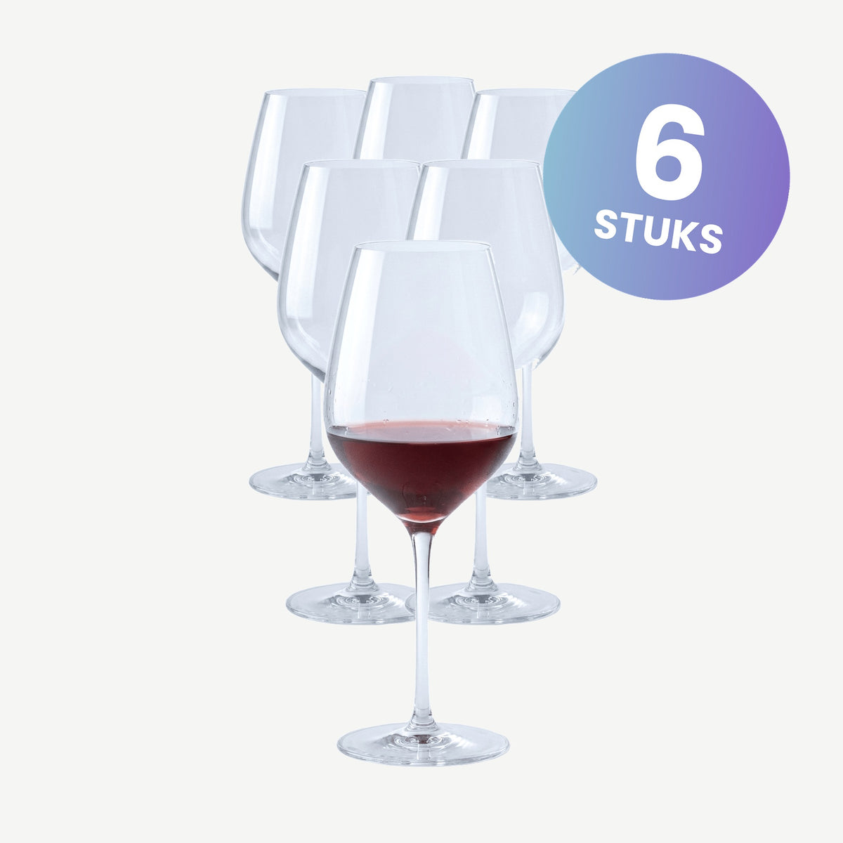 Bormioli Rocco Tre Sensi Wijnglas 43 Cl - set van 6 glazen