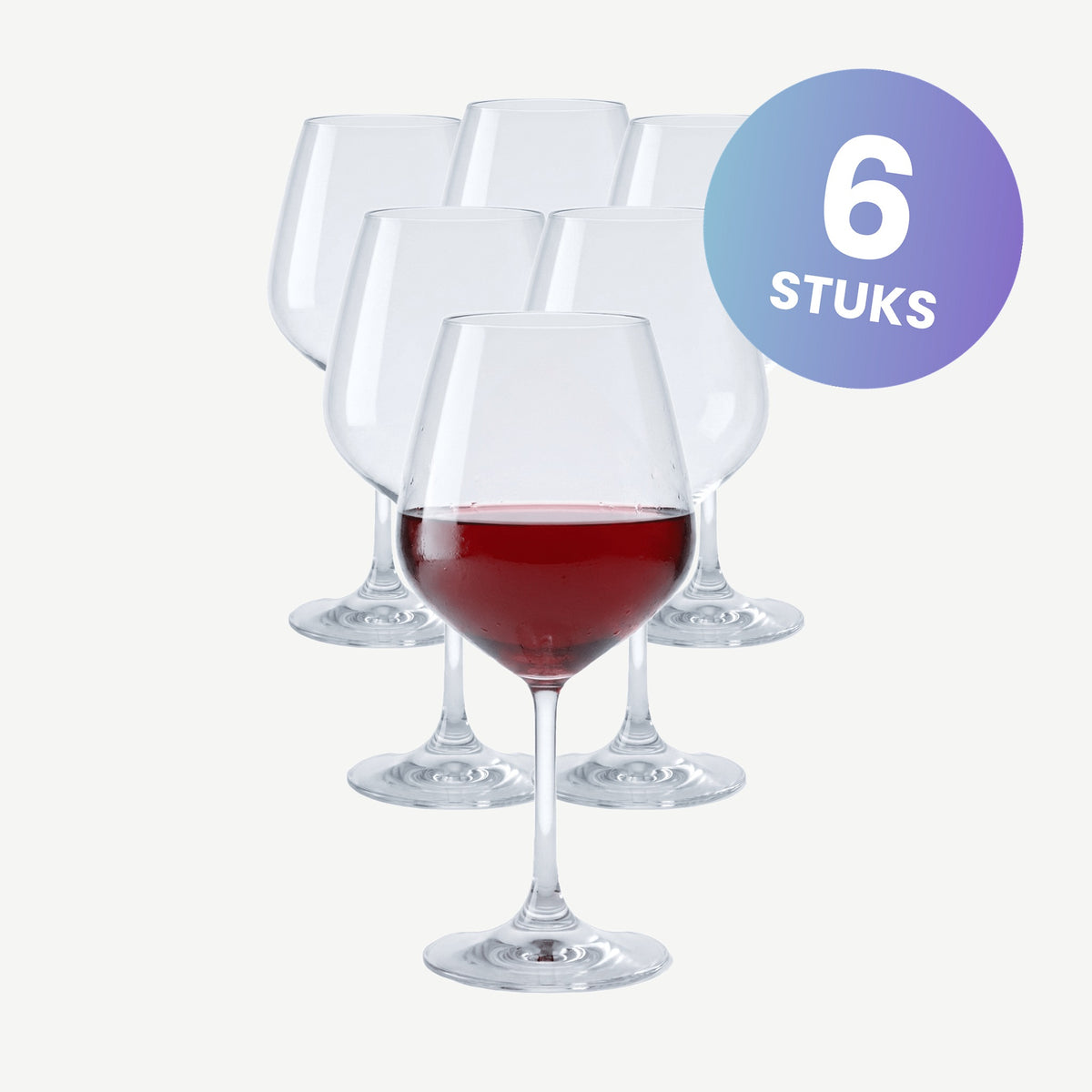 Bormioli Rocco Vino Calice Wijnglas 53 Cl - set van 6 glazen